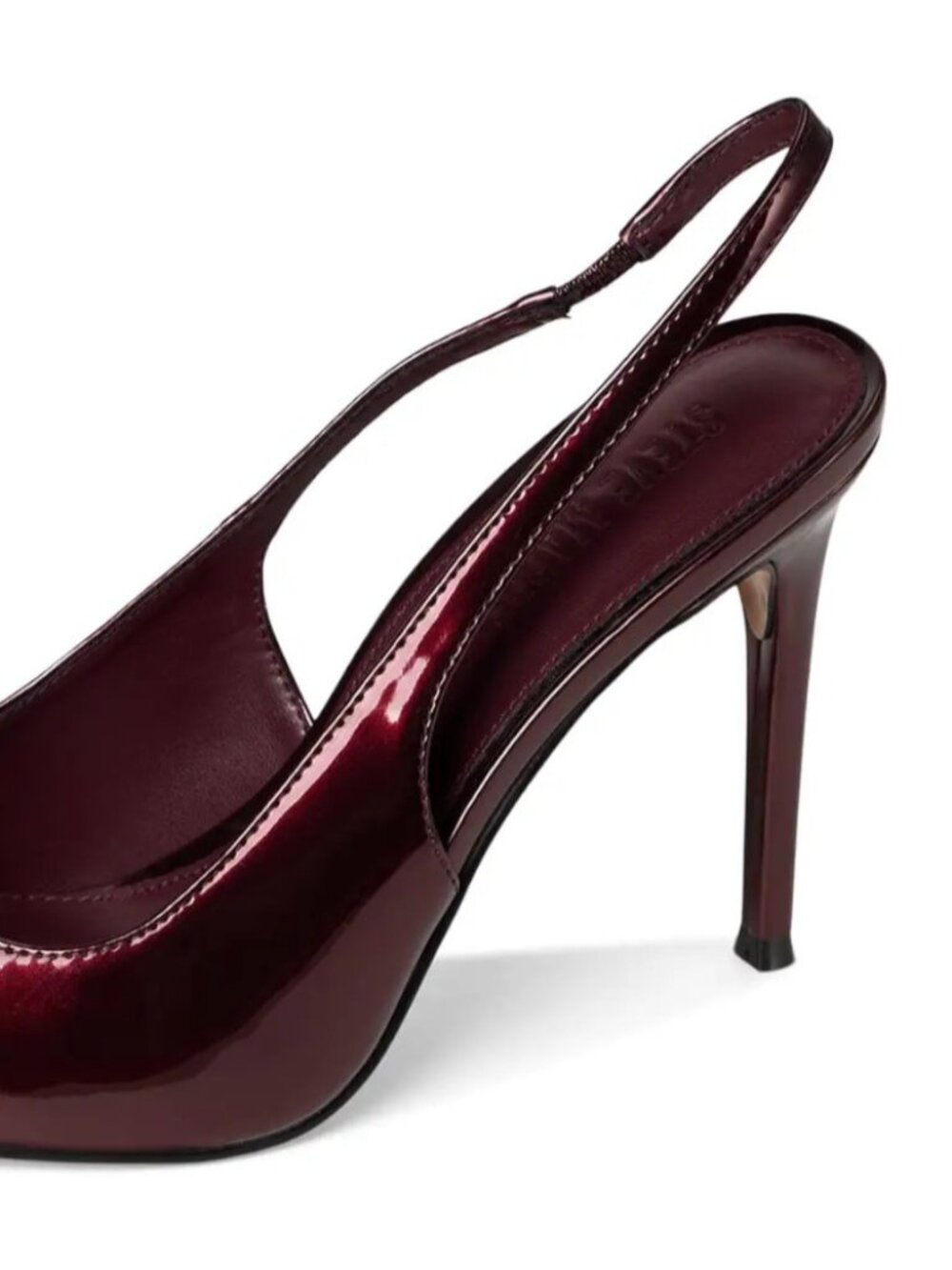 Steve Madden Reyes Pointy Slingback Pumps Cherry Pearl US Size 7 - Picture 8 of 16